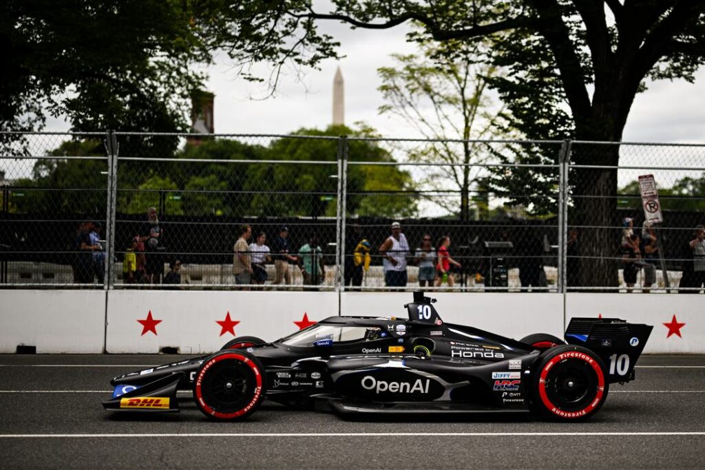 Alex Palou - Freedom 250 Grand Prix of Washington, D.C. - By: James Black | Penske Entertainment