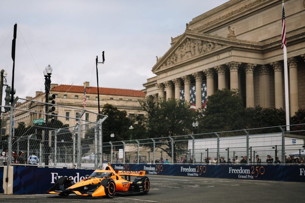 Christian Lundgaard - Freedom 250 Grand Prix of Washington, D.C. - By: Joe Skibinski