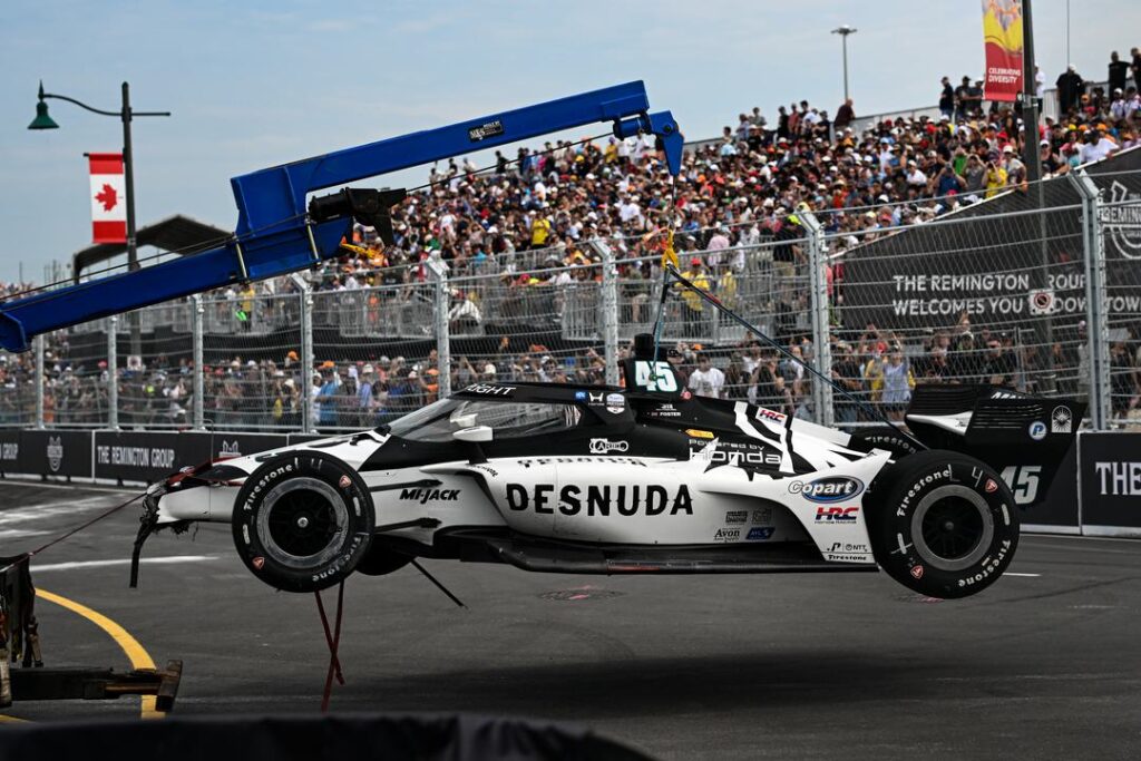 Louis Foster - Ontario Honda Dealers Indy at Markham - By: James Black