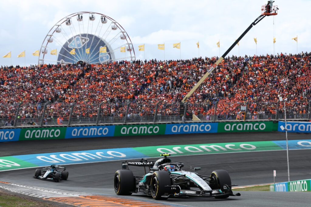 Formula One - Mercedes-AMG PETRONAS F1 Team, 2026 Dutch GP. Kimi Antonelli, George Russell