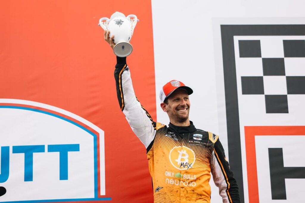 Romain Grosjean - Ontario Honda Dealers Indy at Markham - By: Joe Skibinski