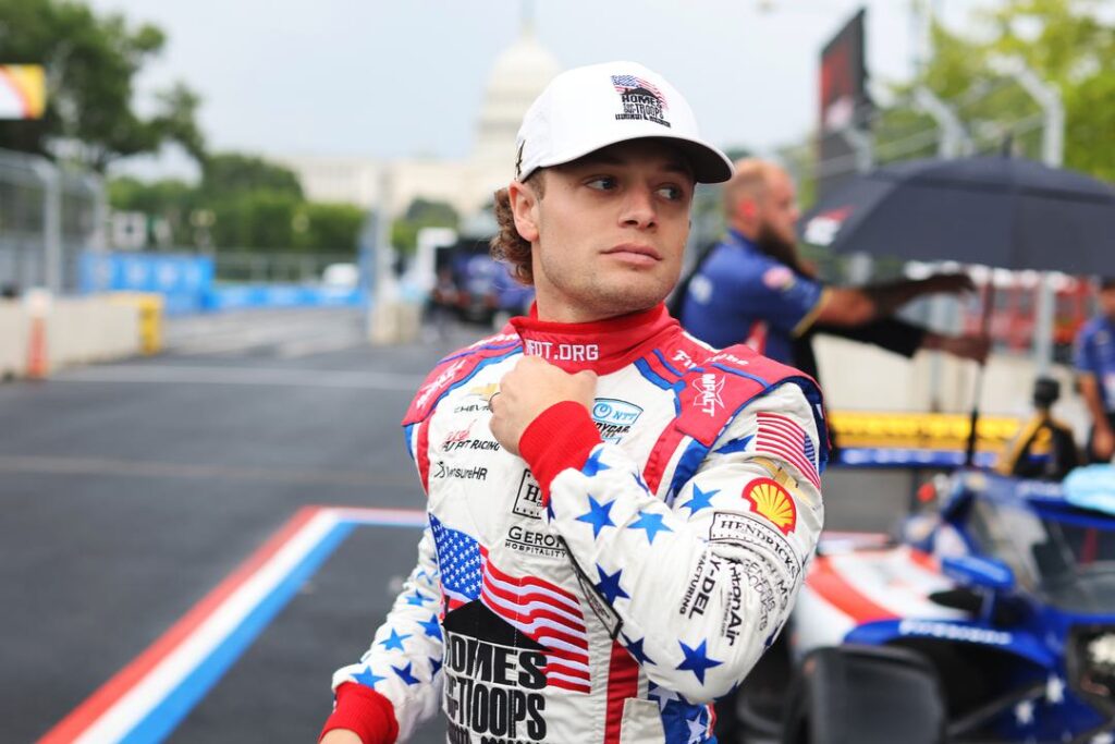 Santino Ferrucci - Freedom 250 Grand Prix of Washington, D.C. - By: Travis Hinkle | Penske Entertainment