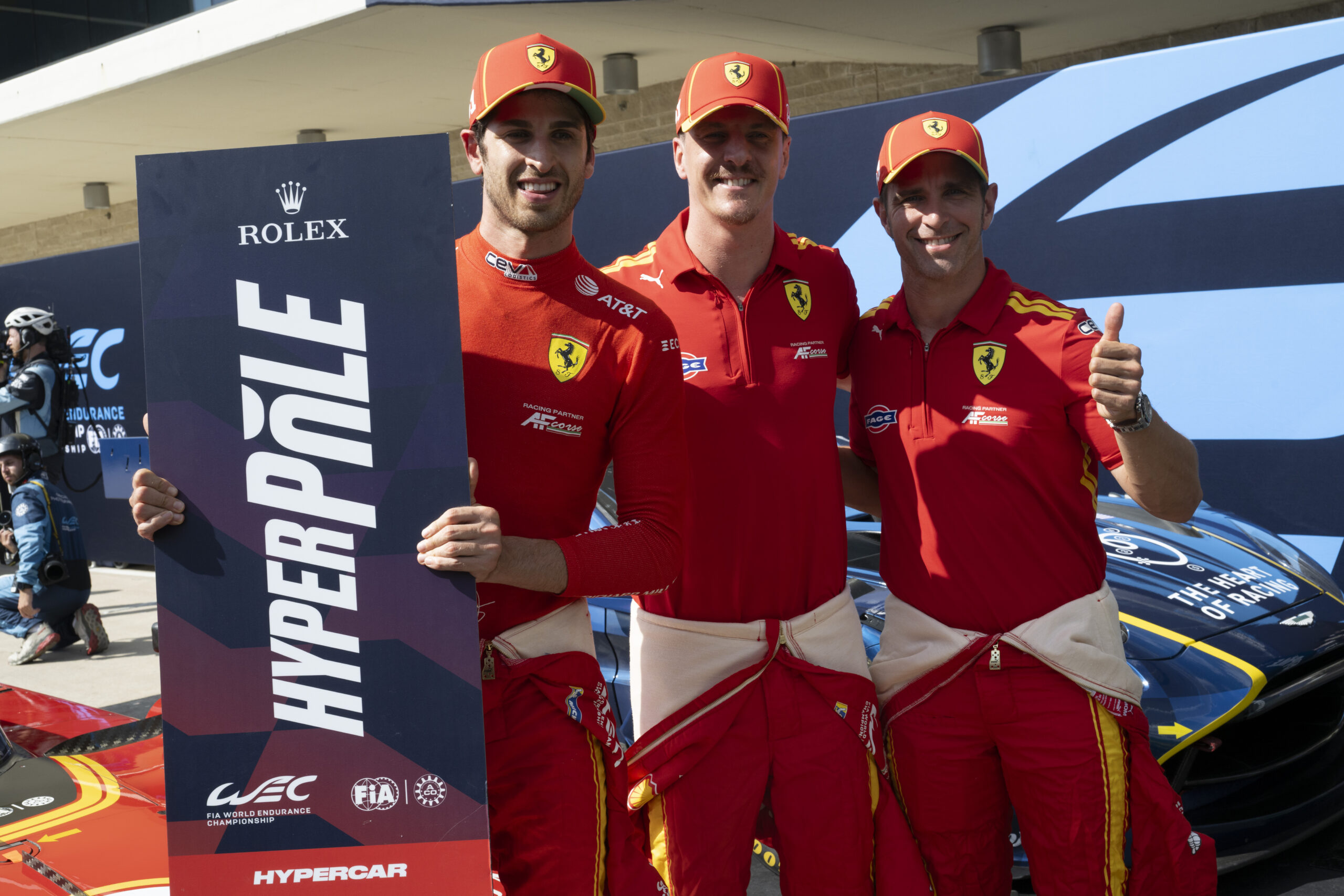Ferrari and Aston Martin secure pole positions on qualifying Friday at WEC Austin
