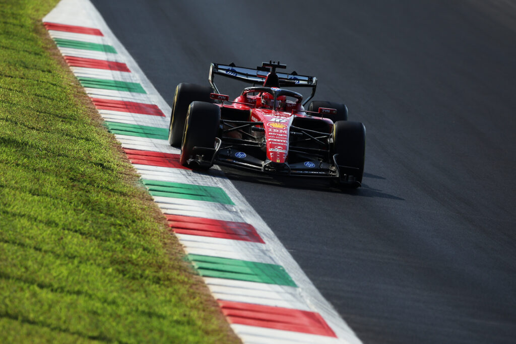 16 LECLERC Charles (mco), Scuderia Ferrari SF-26, action during the Formula 1 Gran Premio d’Italia 2026, Italian Grand Prix, 13th round of the 2026 Formula One World Championship from September 4 to 6, 2026 on the Autodromo Nazionale Monza, in Monza, Italy - Photo Xavier Bonilla / DPPI