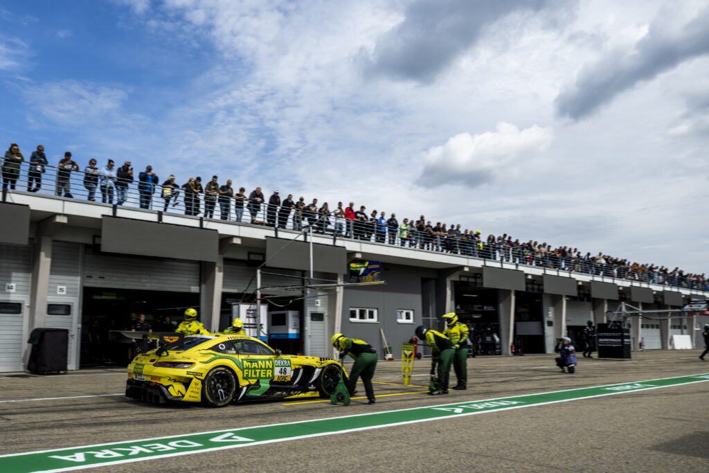 DTM, 13. + 14. Rennen Sachsenring 2026 #48 Mercedes-AMG GT3 EVO, Winward Racing: Jules Gounon - picture by Gruppe C Photography