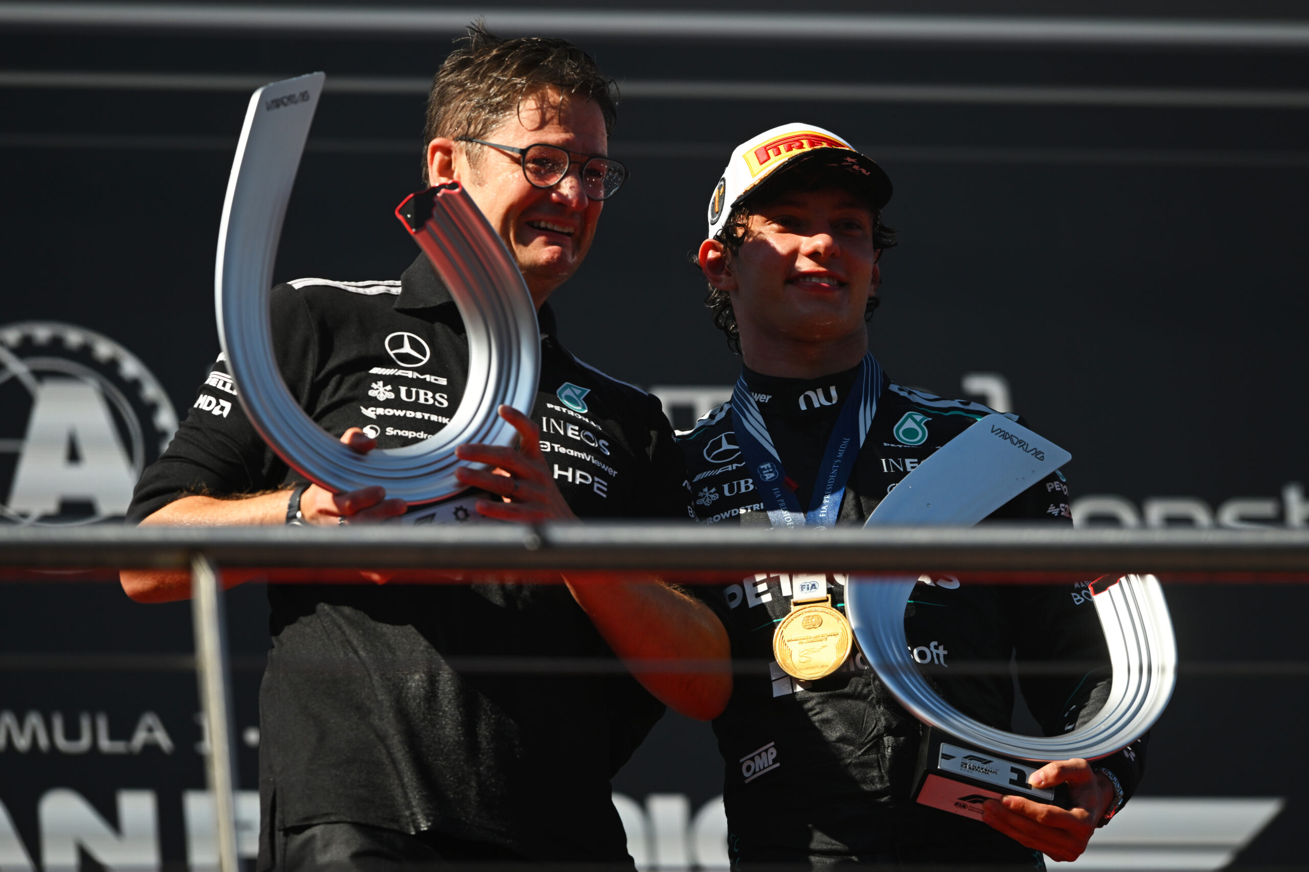 Antonelli wins Madrid’s maiden race, Norris loses the lead at the wrong pit window