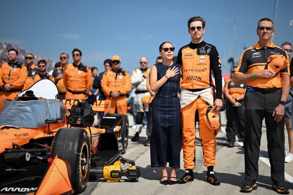 Christian Lundgaard and Gabriella Gilrowski - Snap-On Makers and Fixers 250 and Snap-on Milwaukee Mile 250 at the Milwaukee Mile - By: James Black