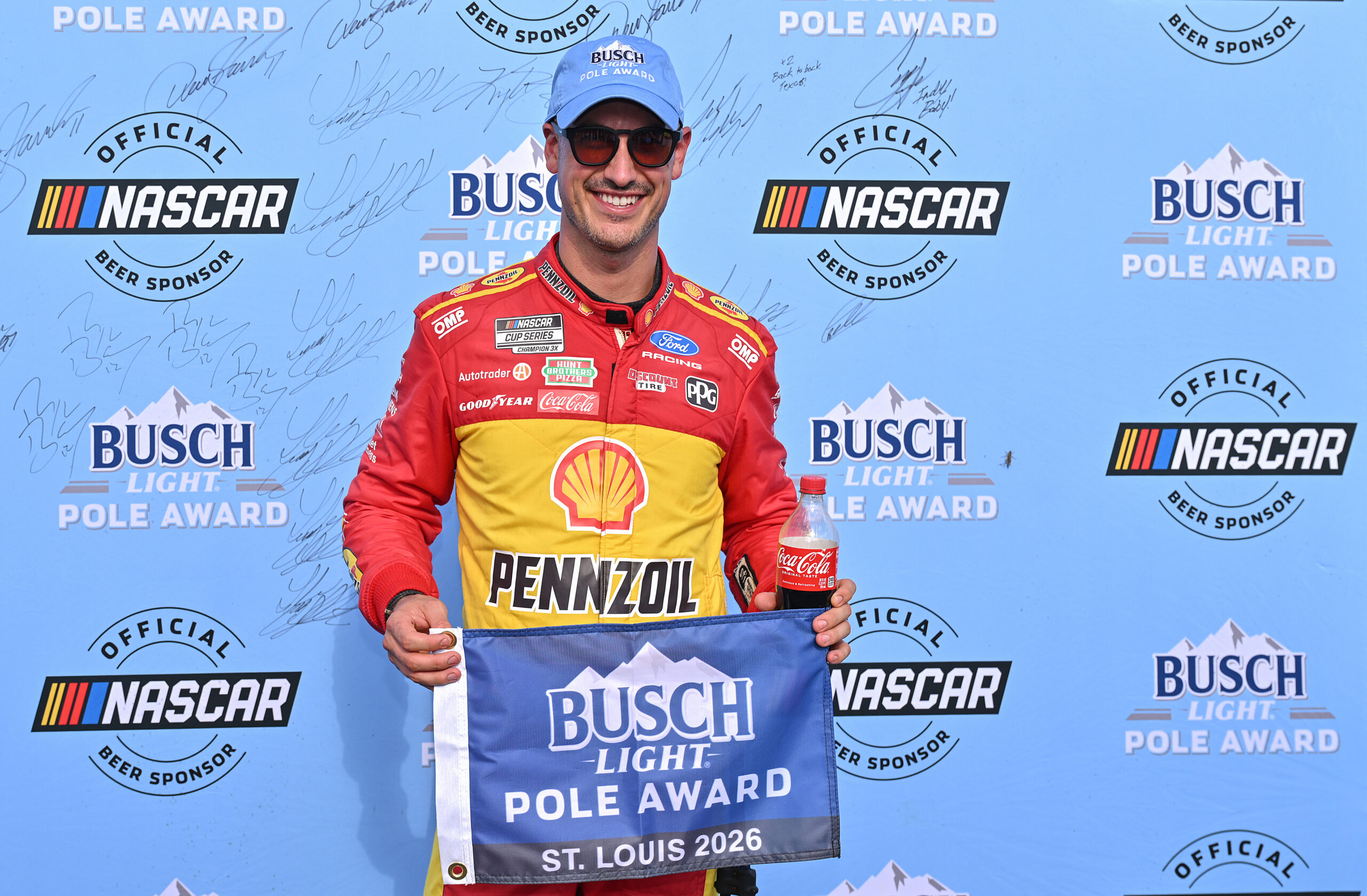 Enjoy Illinois 300: Logano Grabs Pole, Blaney Tops in Practice