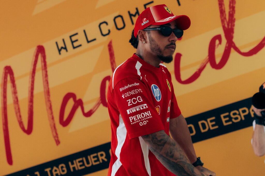 Lewis Hamilton, Image: Ferrari
