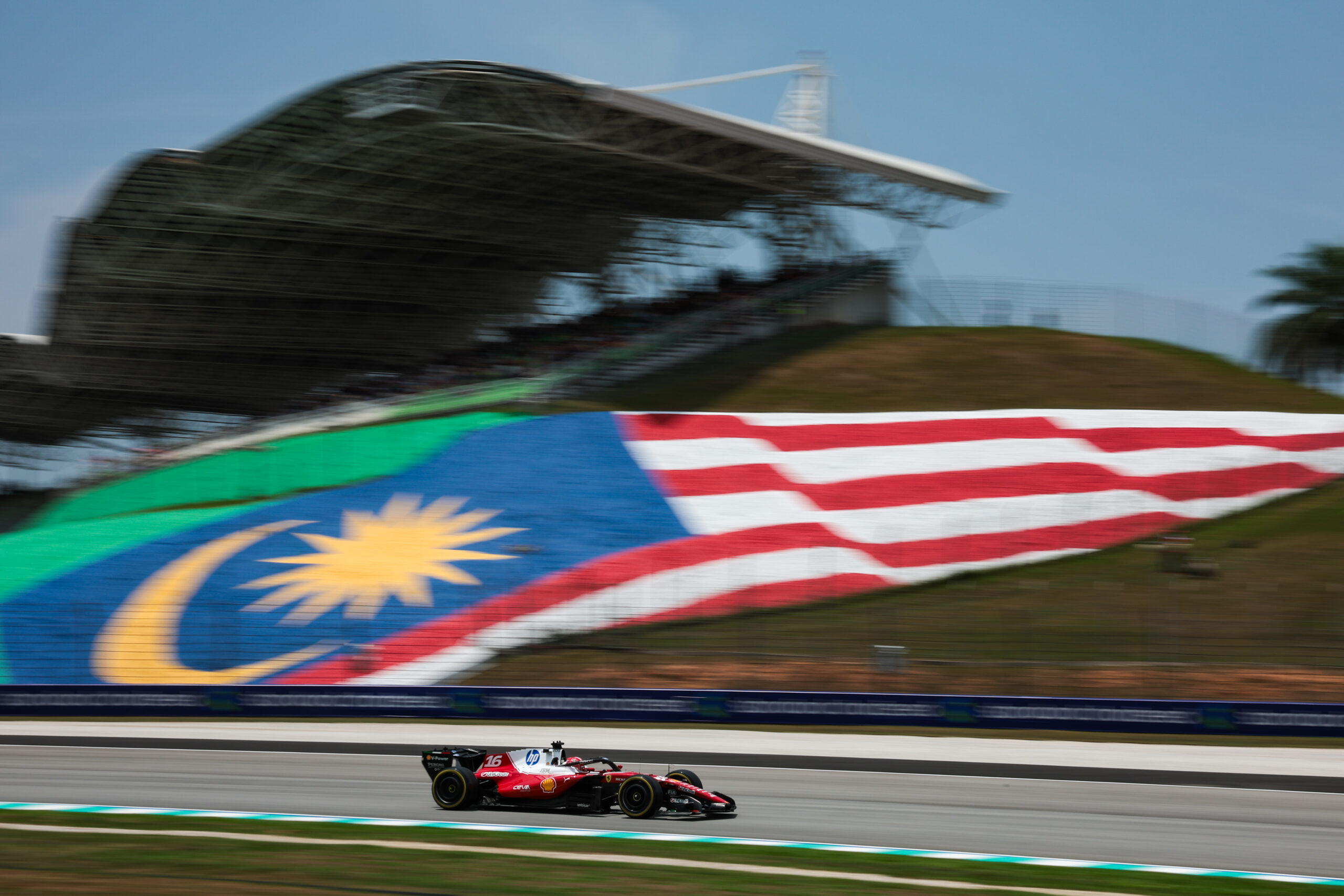 Leclerc Takes Control: Ferrari Fastest in Sepang’s Second Practice