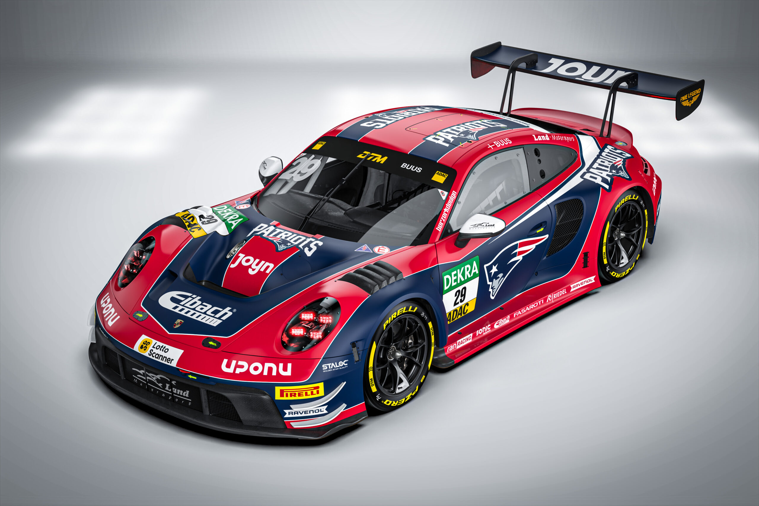 New England Patriots no asfalto de Hockenheim: Buus estreia no final da DTM com design especial