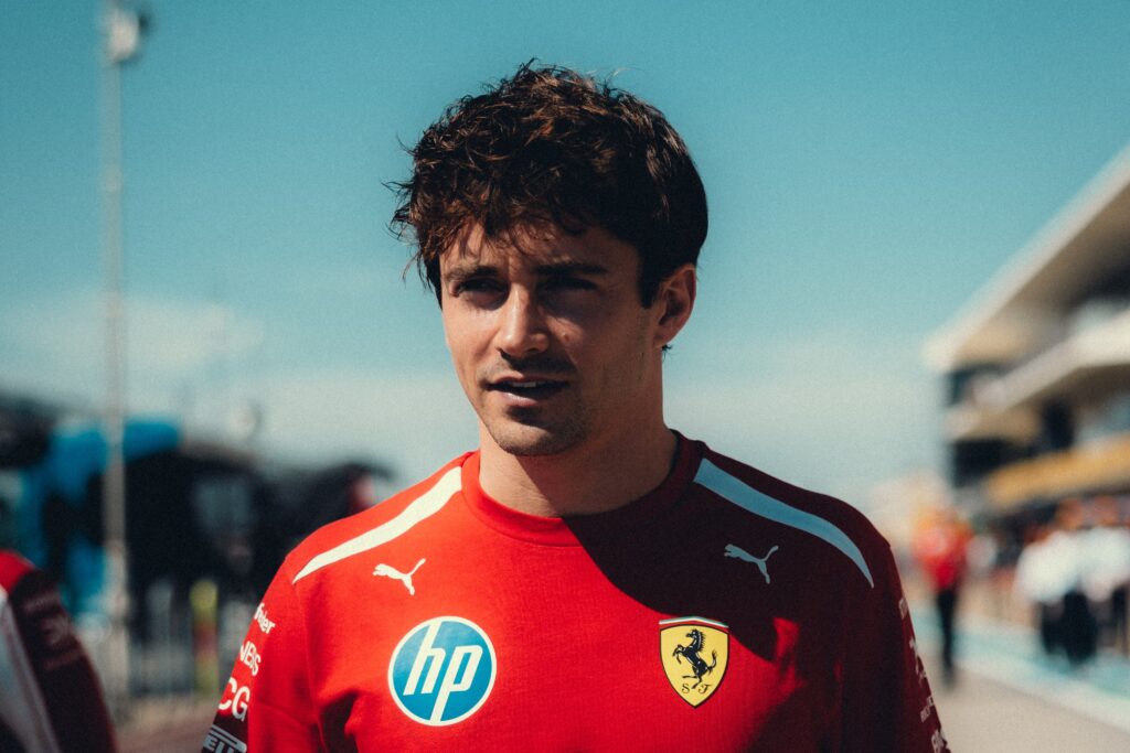 Charles Leclerc met with the media on Thursday ahead of the United States Grand Prix at the Circuit of The Americas.