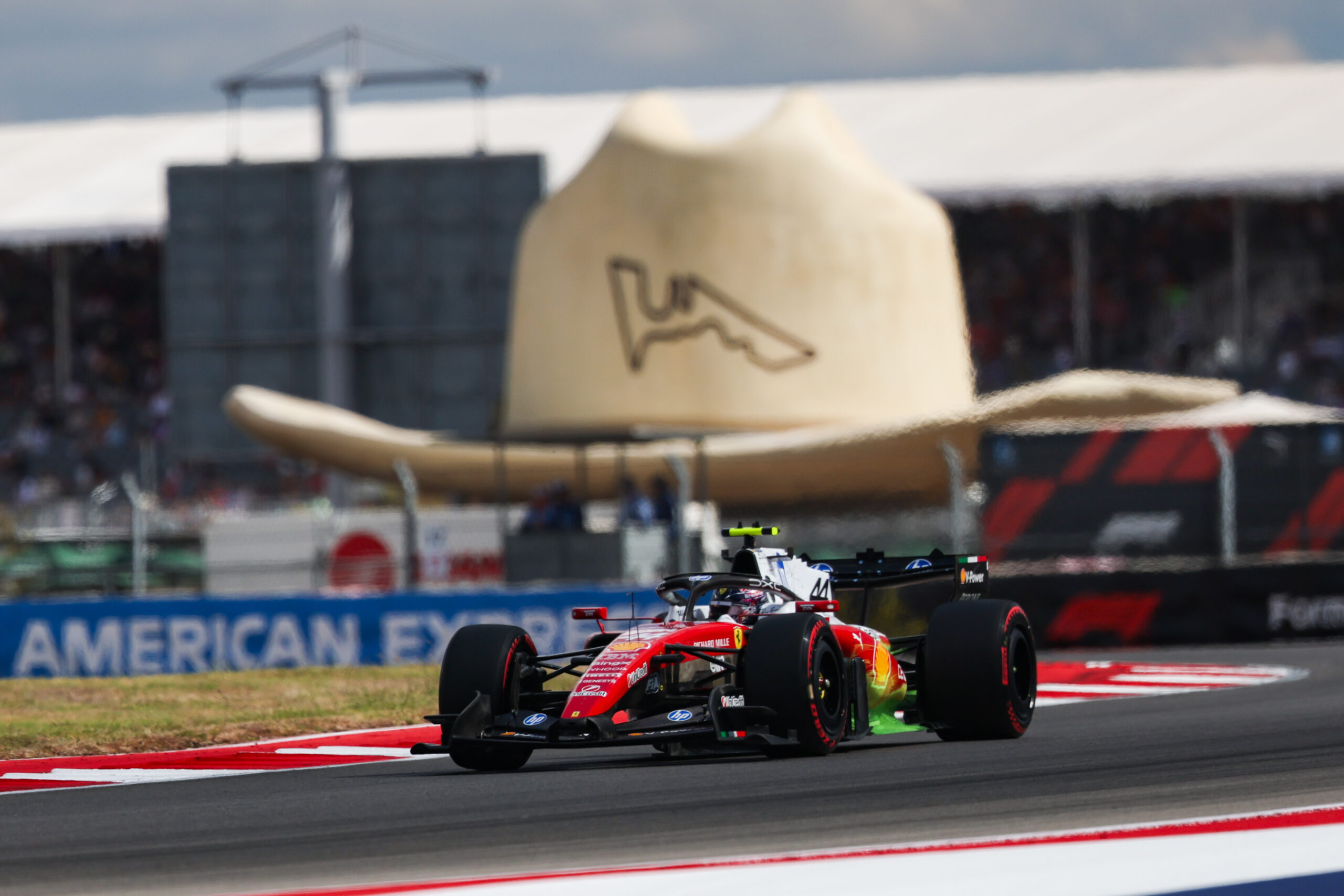 Hamilton tops third practice as Ferrari completes the practice sweep in Austin