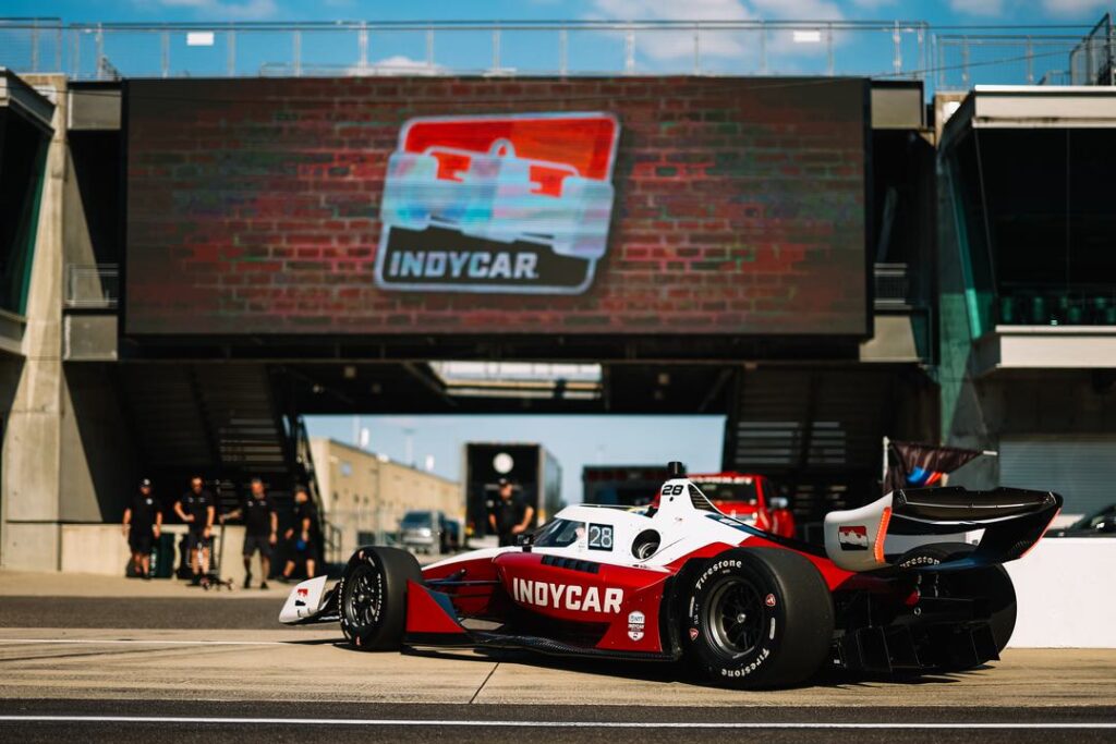 Alex Palou - INDYCAR, IR-28 Testing - By: Joe Skibinski