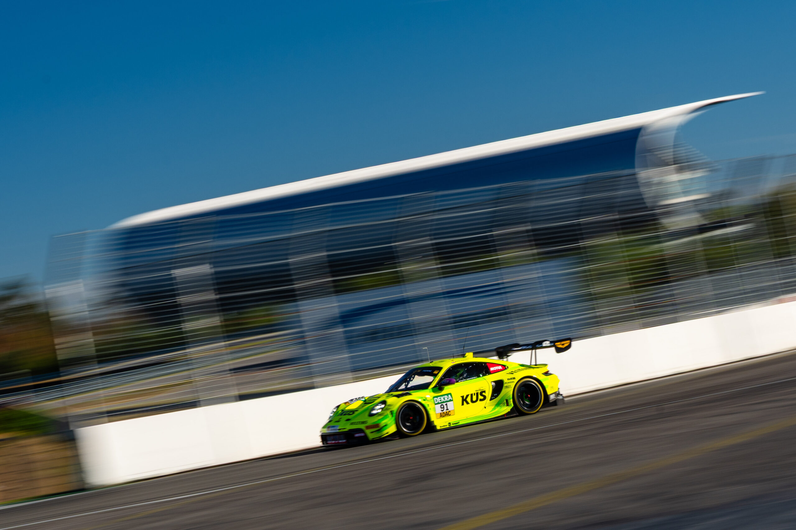 #91 Thomas Preining (AUT / Porsche 911 GT3 R Evo / Manthey), Test Hockenheimring 2026