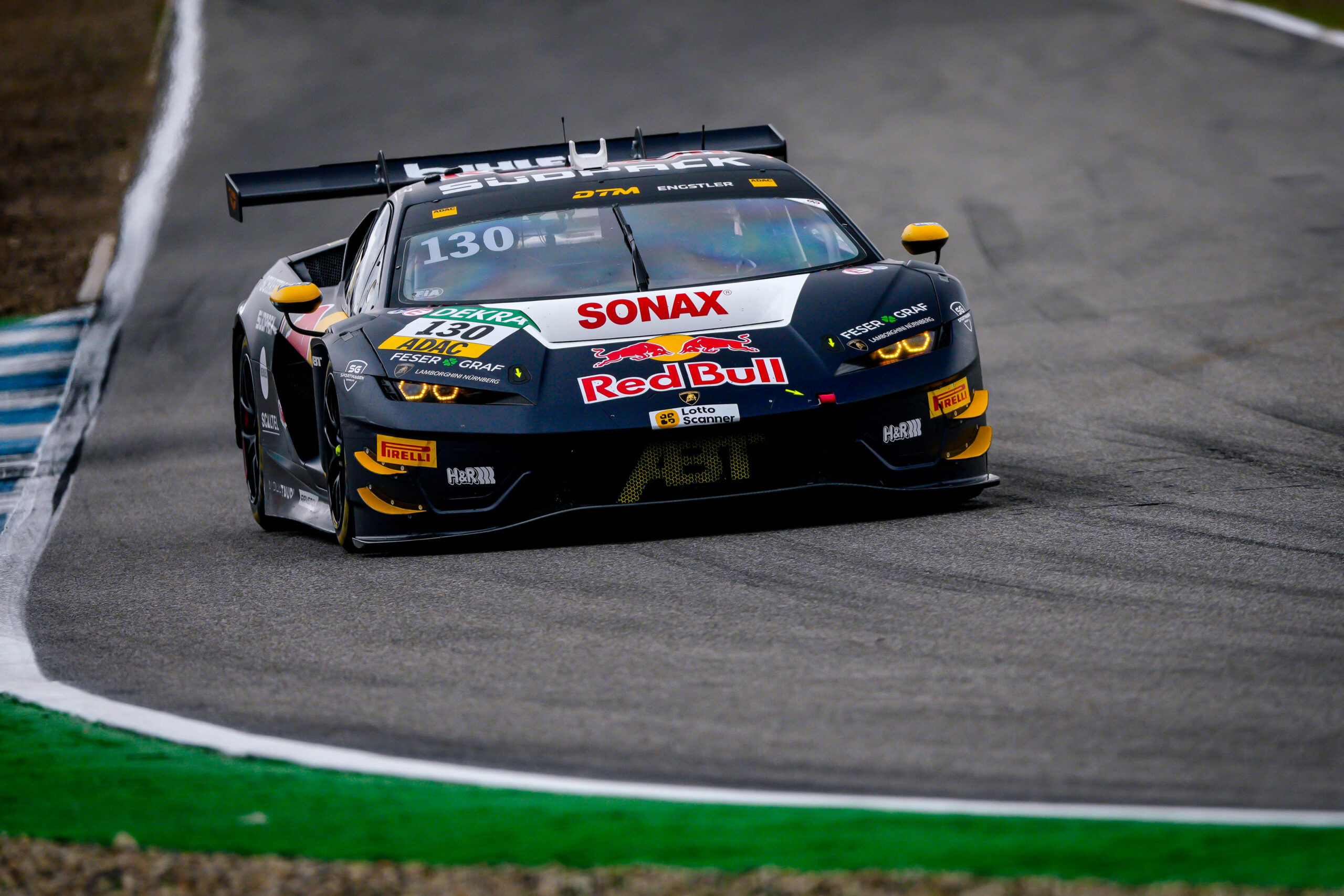 #130 Luca Engstler (DEU / Lamborghini Temerario GT3 / Red Bull Team Abt), Hockenheimring 2026