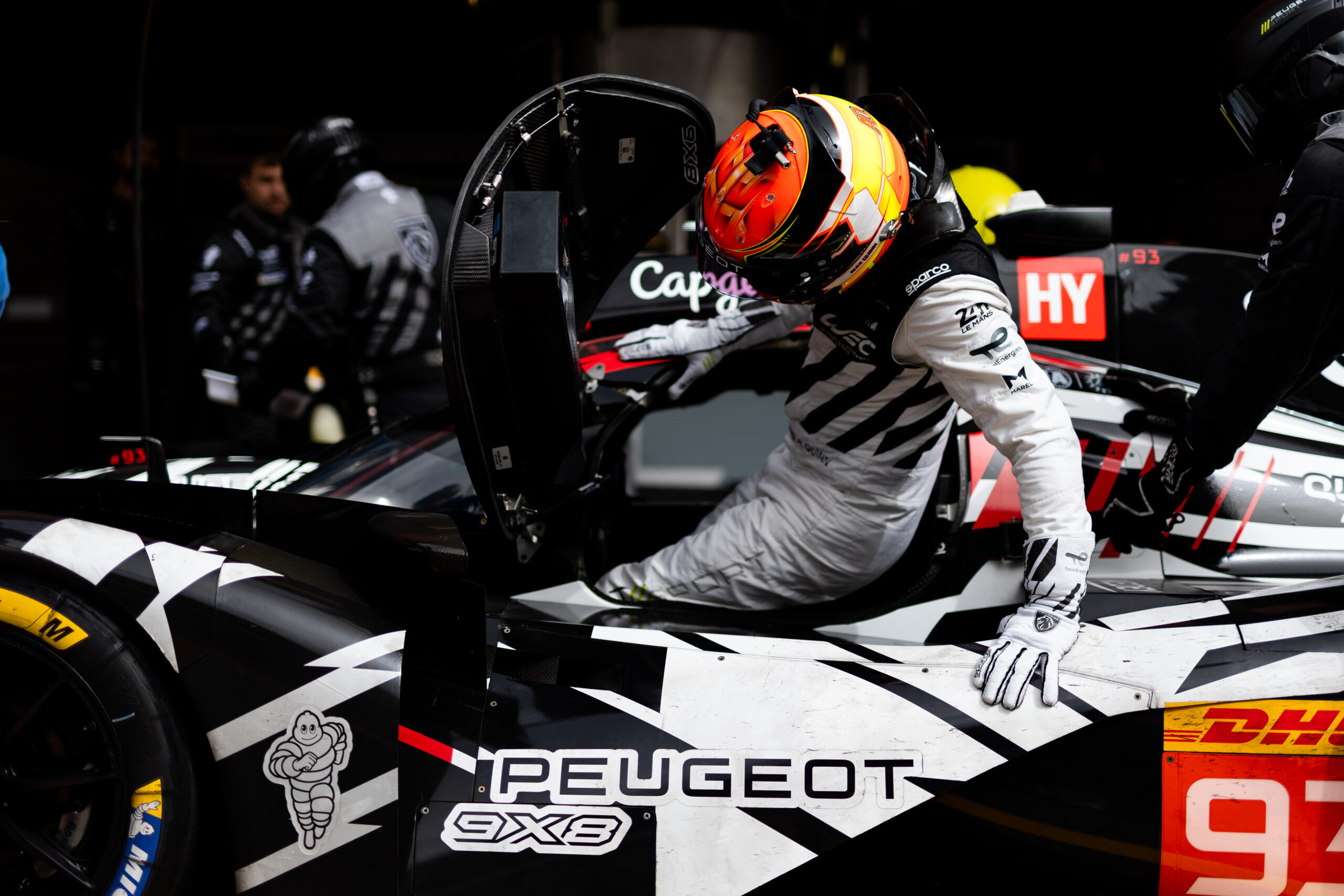 QUINN Alex (grb), Peugeot TotalEnergies, Peugeot 9X8 #94, portrait during the Peugeot private test session on the Autodromo Internacional do Algarve from March 3 to 4, 2026 in Portimao, Portugal - Photo Joao Filipe / DPPI