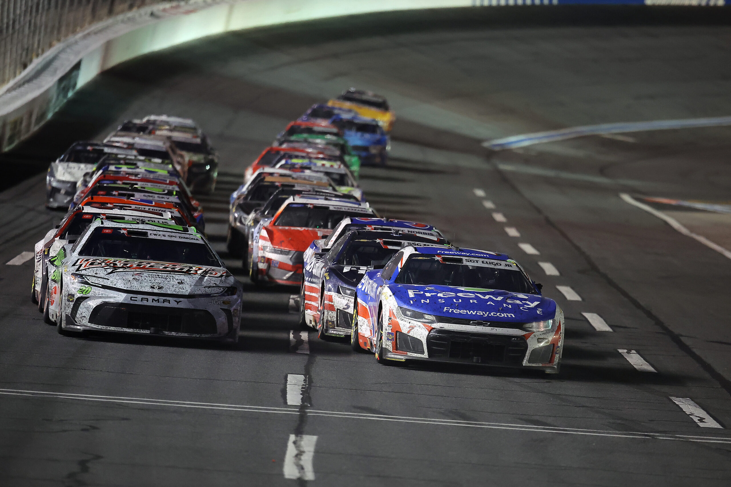 Charlotte Motor Speedway: Chase field returns to the big oval
